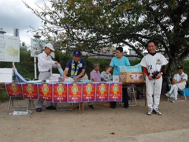 ロータリー野球教室（ロータリーデー開催イベント）