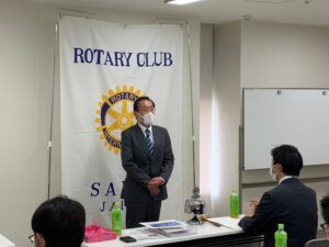 【第２７６４例会】東広島芸術文化ホールくらら訪問例会　（２０２２年　５月１９日例会）